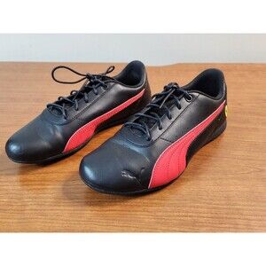 Puma Mens Scuderia Ferrari Neo Cat Motorsport Shoes Black Red Size 7.5 307812 01